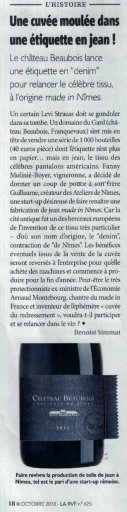 La Revue du Vin de France Octobre 2018