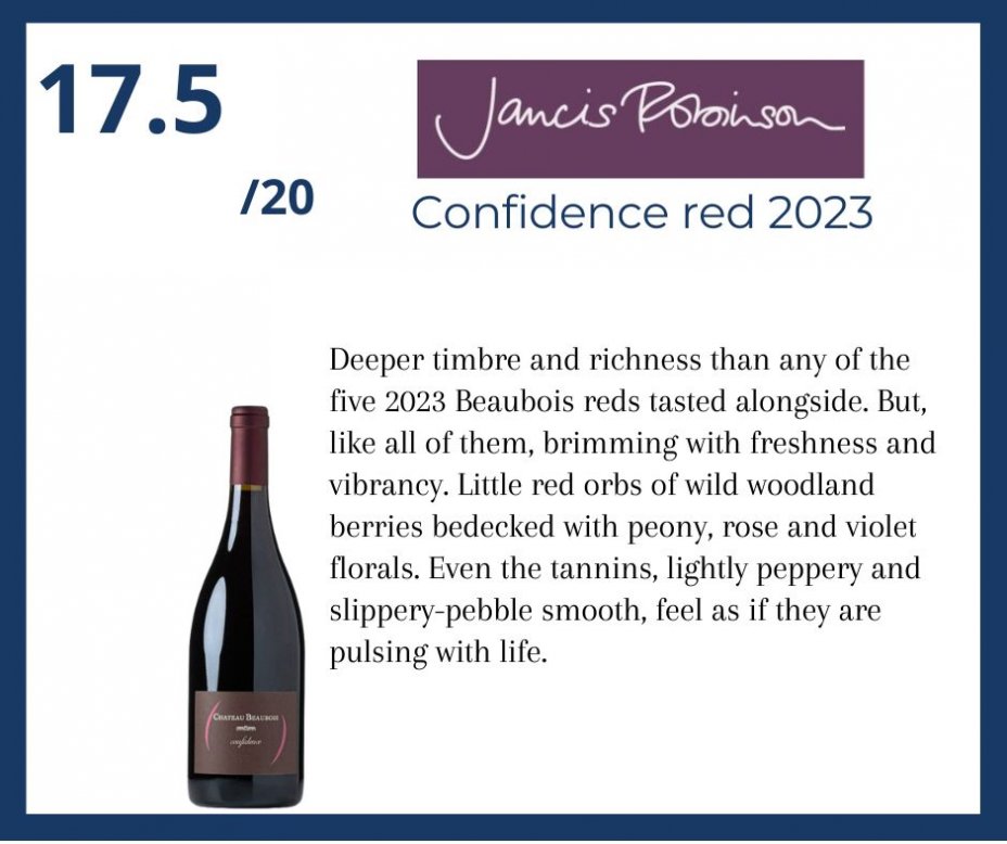Jancis Robinson - Confidence red 2023 