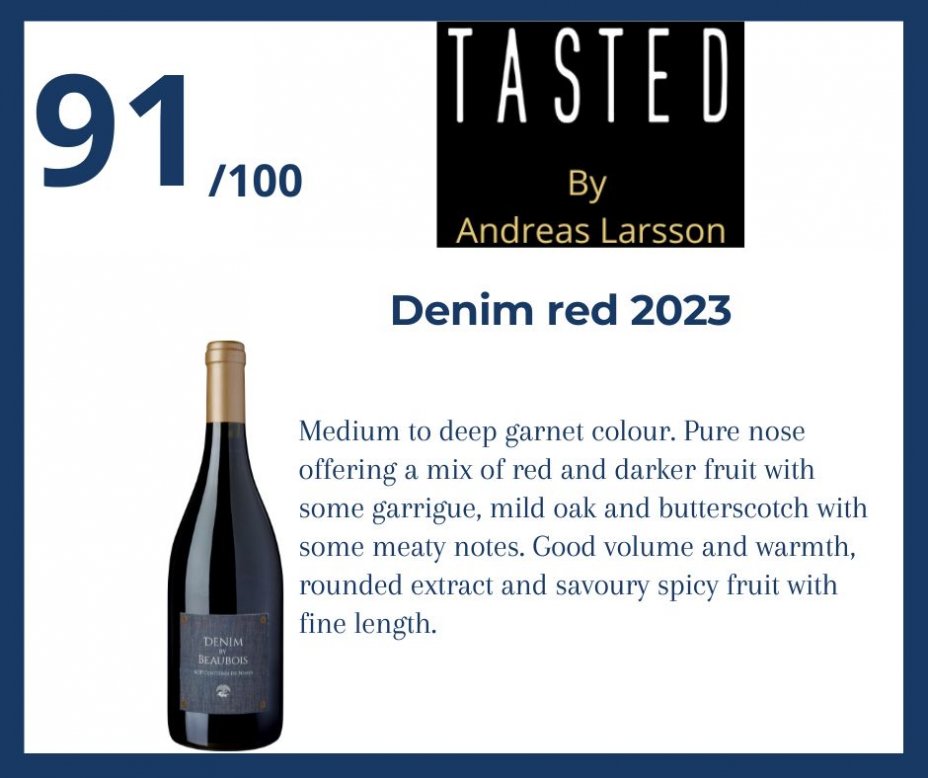 Andreas Larsson - Denim red 2023