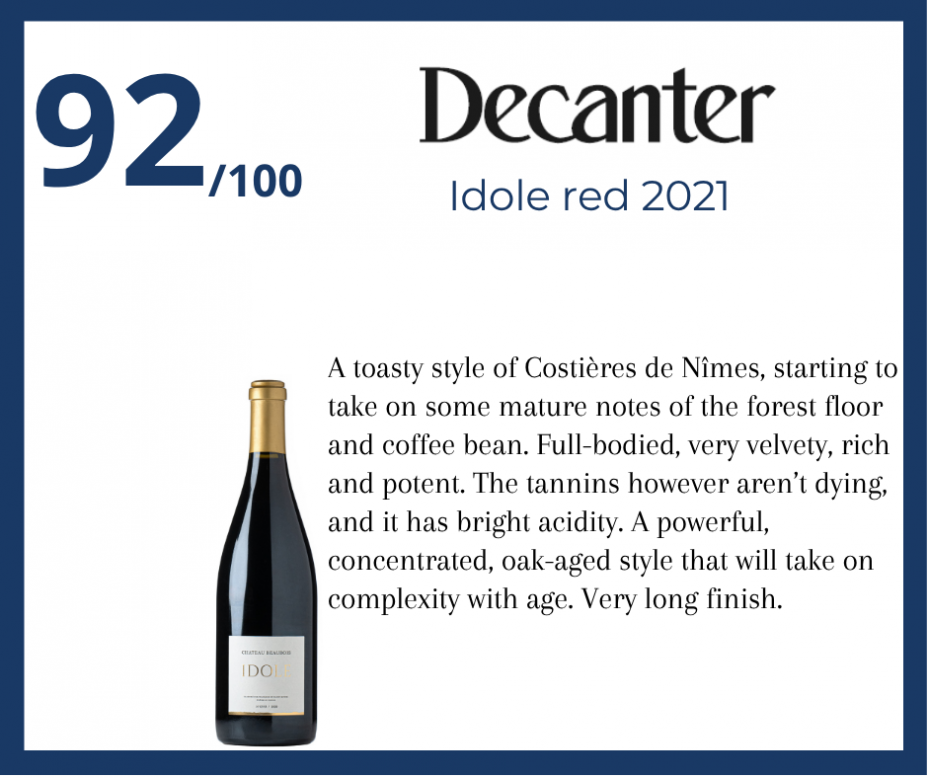 Decanter - idole red 2021