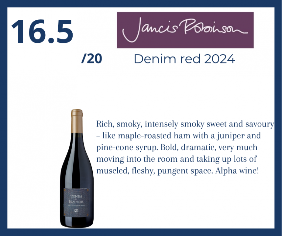 Jancis Robinson - Denim red 2024