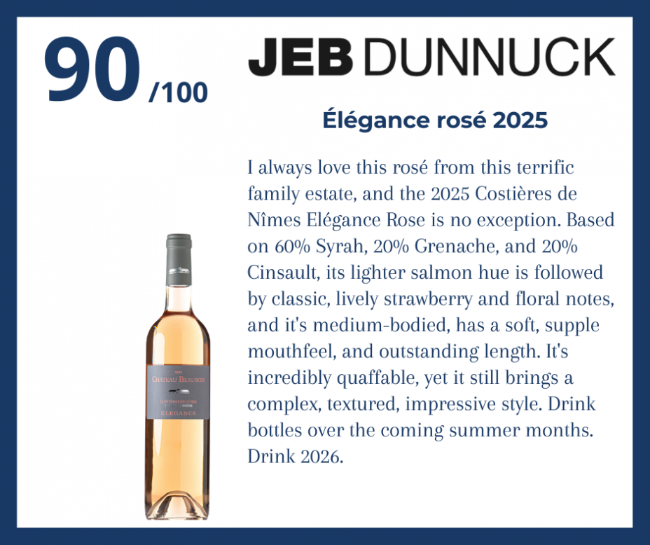 Jeb Dunnuck - �l�gance ros� 2025